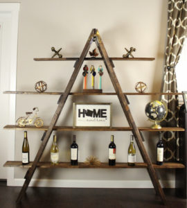 ladder shelf